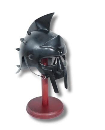 SPIKE GLADIATOR HELMET – BLACK
