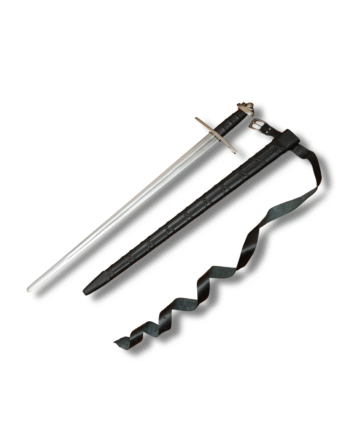 Hand-Forged Medieval Sanctum Sword with Scabbard