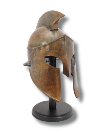 ANTIQUE FINISH GLADIATOR HELMET