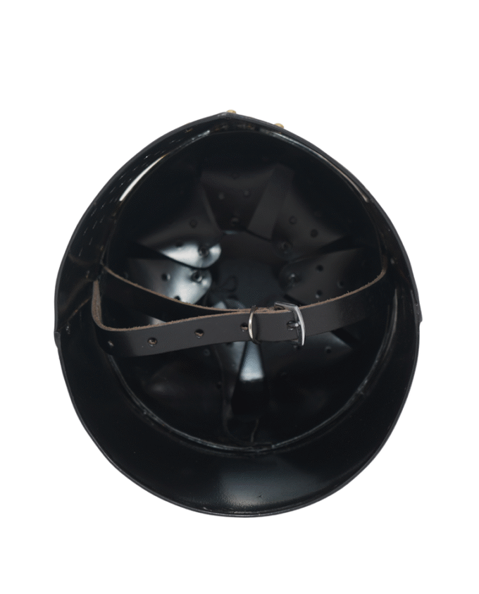 BRASS CRUSADER GREAT HELMET BRASS FINISH