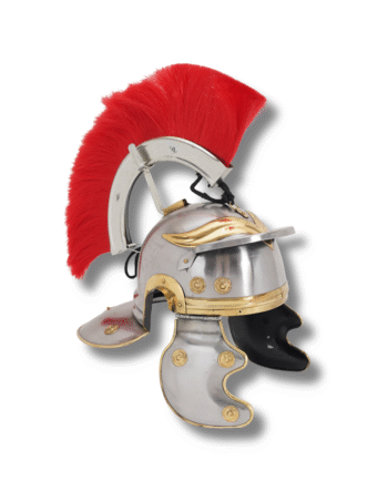 ROMAN CENTURIAN RED PLUM HELMET