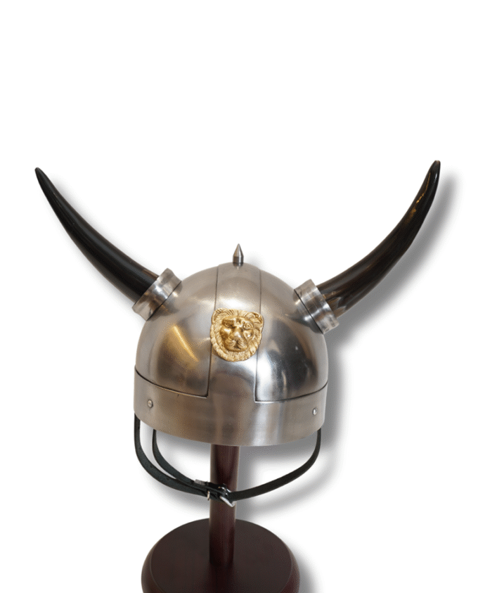 LION VIKING HELMET – WITH HORNS