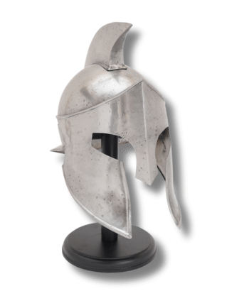 SILVER GLADIATOR HELMET