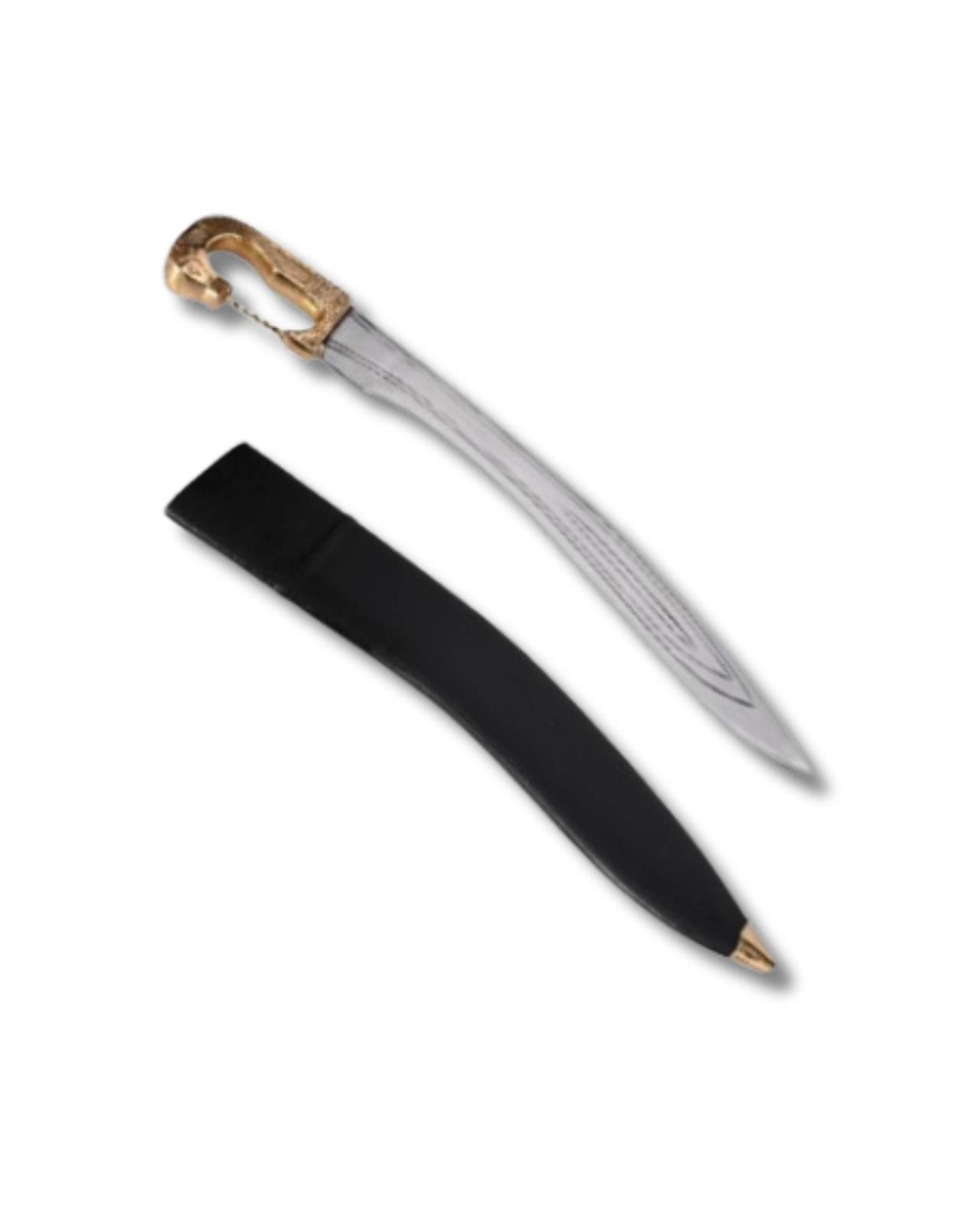 Horse Head Falcata - Kopis Sword With Scabbard