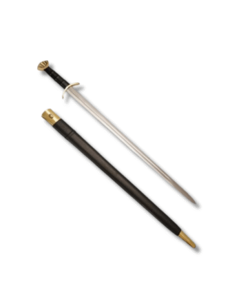 Scandinavian Norsemen Raiding Viking Lobed Sword