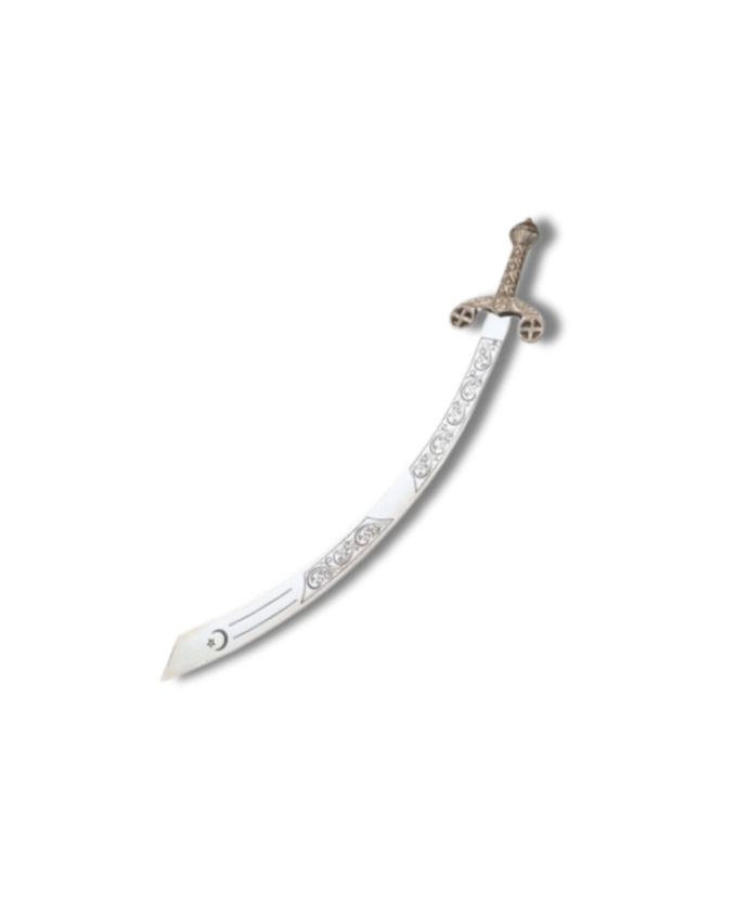 Belly Dance Scimitar Etched Blade Sword