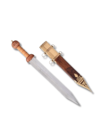 Handmade Roman Gladius Historic Sword With Scabbard - Wooden