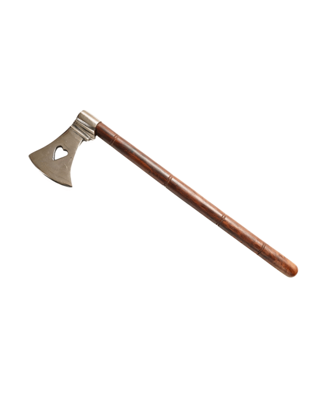 Bleeding Heart War Axe Hatchet Tomahawk – 17 Inches