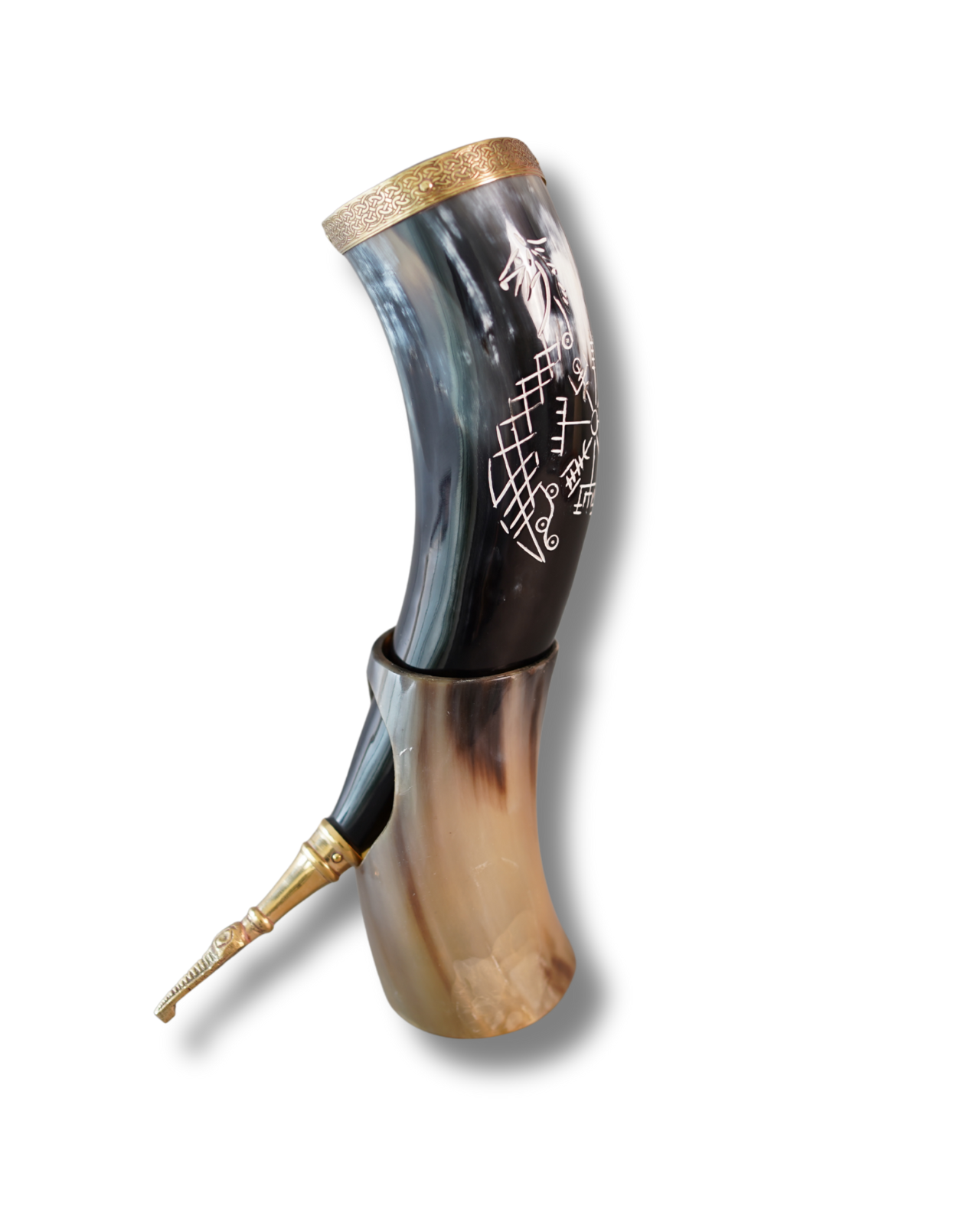 viking drinking horn